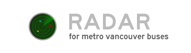 Radar for Metro Vancouver Buses
